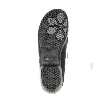 4Eursole Comfort 4Ever Women's Black Moc-Toe Slide, , large
