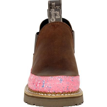 Georgia Boot Georgia Giant Women s Brown and Pink Romeo Shoe GB00407