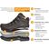 RefrigiWear Titanium Leather Composite Toe Waterproof 800g Insulated Work Boot, , large