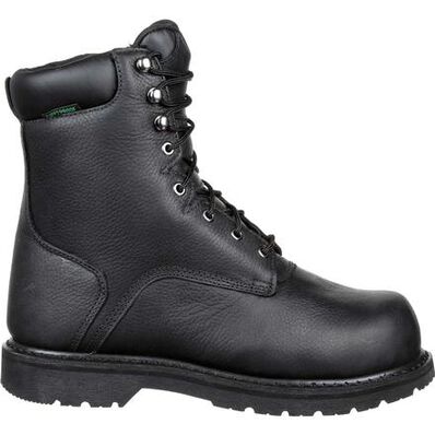 QUICKFIT Collection: Lehigh Safety Shoes Unisex Steel Toe Internal MetGuard Waterproof Work Boot, , large