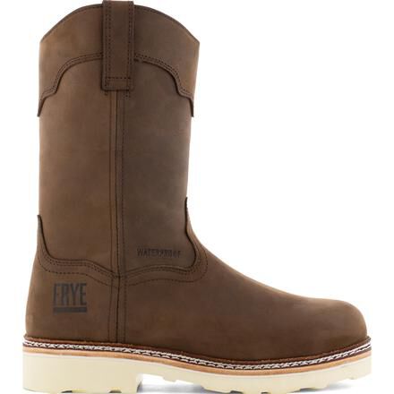 Frye Supply Men s 10 inch Steel Toe Electrical Hazard Waterproof Pull On Work Boot
