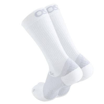 OS1st WP4 Unisex Wellness Performance White Crew Socks, , large