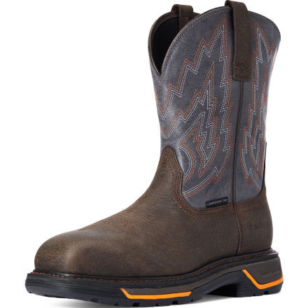Ariat Big Rig Men s 11 inch Composite Toe Electrical Hazard Western Work Boot