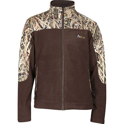 Rocky SilentHunter Fleece Jacket, Mossy Oak ShadowGrass Blades, large
