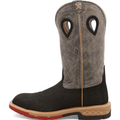 Twisted X CellStretch Men's 12-Inch Alloy Toe Electrical Hazard Western Work Boot, , large
