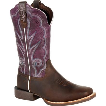 Durango Lady Rebel Pro Women s Ventilated Plum Western Boot DRD0377