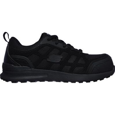 SKECHERS Work Bulklin-Ayak Women's Composite Toe Electrical Hazard Puncture-Resisting Athletic Work Shoe, , large