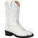 Durango® Little Kid White Western Boot, , large