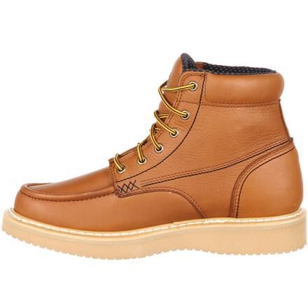 georgia steel toe wedge work boots