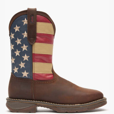 Durango® Workin' Rebel™ Patriotic Steel Toe Work Boot, , large