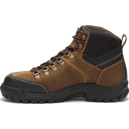 Cat Threshold Men s 6 inch Steel Toe Electrical Hazard Waterproof Work Boot