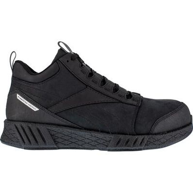 Reebok Fusion Formidable Work Men's Composite Toe Electrical Hazard Leather Mid-Cut Athletic, , large