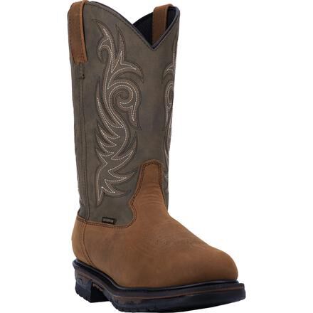 Western style work boots top