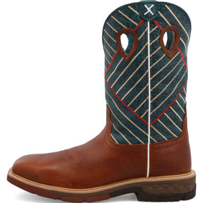 Twisted X CellStretch Men's 12-Inch Alloy Toe Electrical Hazard Western Work Boot, , large
