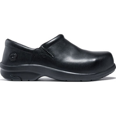 Timberland PRO Newbury Women's Alloy Toe Static-Dissipative Slip-On Work Shoe, , large