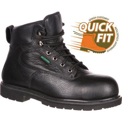 QUICKFIT Collection: Lehigh Safety Shoes Unisex Composite Toe Waterproof Work Boot, , large