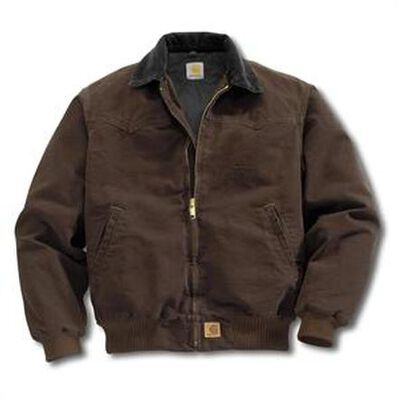 Carhartt Quilted-Flannel Lined Sante Fe Jacket, , large