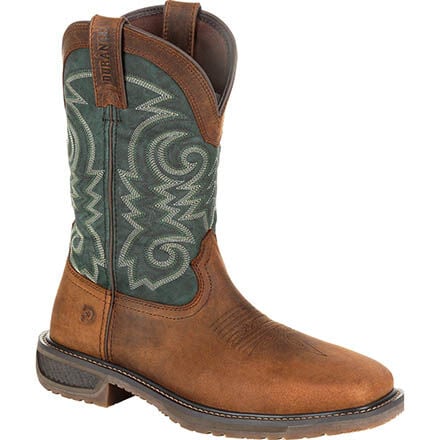 Durango square toe work boots