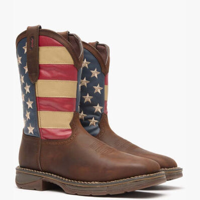 Durango® Workin' Rebel™ Patriotic Steel Toe Work Boot, , large