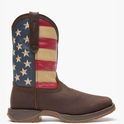 Rebel™ by Durango® Patriotic Pull-On Western Flag Boot, , large