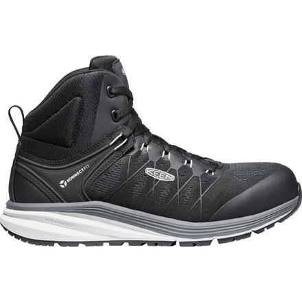 KEEN Utility Vista Energy Mid Men s Carbon Fiber Toe Electrical Hazard Hi Top Athletic Work Shoe