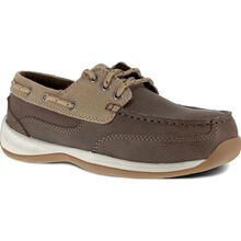 Rockport Works Sailing Club Women's Steel Toe Static Dissipative Boat Shoe