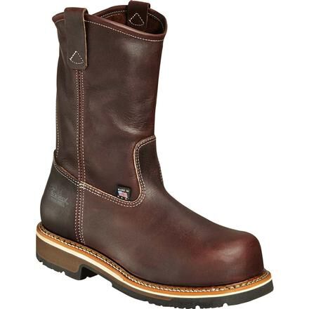 Composite toe wellington boots