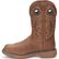 Justin Work Stampede Rush Men's Nano Composite Electrical Hazard Waterproof Pull-on Western Work Boot, , large