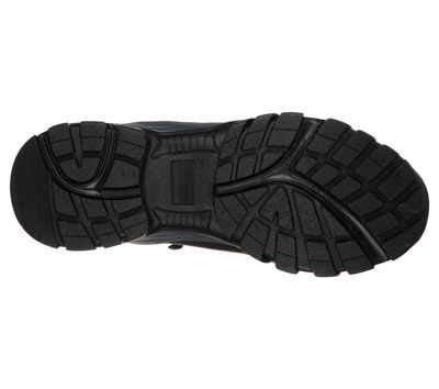 SKECHERS Work Delleker Lakehead Men s 6 inch Steel Toe Electrical Hazard Waterproof Work Hiker 77126BKYL
