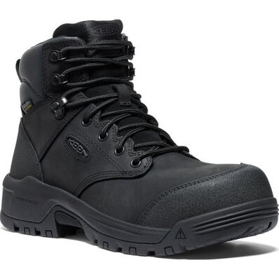 KEEN Utility® Evanston Men's Carbon Fiber Toe Electrical Hazard Waterproof Work Boot, , large