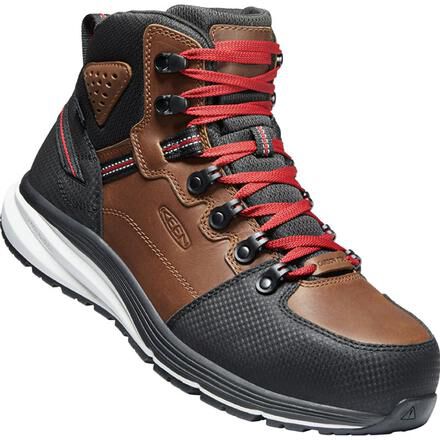 KEEN Utility Red Hook Men s Carbon Fiber Toe Electrical Hazard Waterproof Work Hiker K1024576
