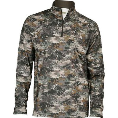 Rocky Camo Fleece Zip Shirt, , large