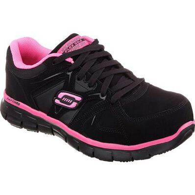 SKECHERS Work Synergy Sandlot Women's Alloy Toe Work Athletic Shoe, , large