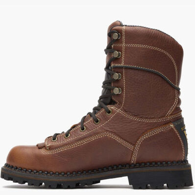 Georgia Boot AMP LT Logger Low Heel Waterproof Work Boot, , large