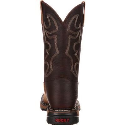Rocky Original Ride Steel Toe Western Boot, , large