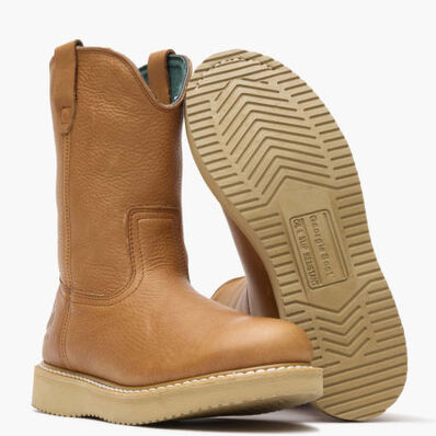 Georgia Boot Wedge Work Wellington, , large