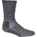 Georgia Boot Merino Lambs Wool Crew Sock, Graphite, large