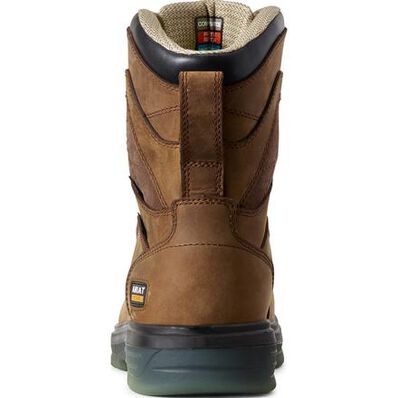 Ariat Turbo Men's 8-Inch CSA Carbon Toe Electrical Hazard Puncture-Resistant Waterproof Work