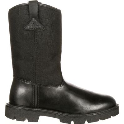 Rocky Warden Pull-On Wellington Public Service Boot, , large