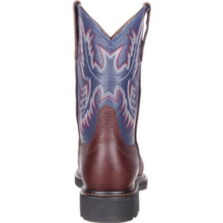 Ariat sierra saddle steel toe boots clearance