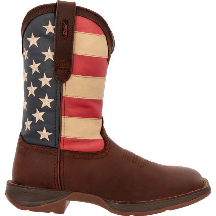 Work boots with american flag tag cheap
