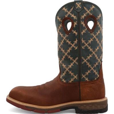 Twisted X Men's 12-Inch Carbon Nano Toe Electrical Hazard Western Work Boot, , large