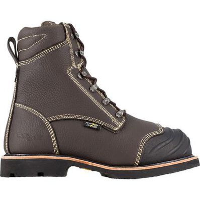 Iron Age Forgefighter Men's 10-Inch Composite Toe Internal Metatarsal Smelter Boot, , large