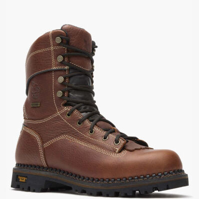 Georgia Boot AMP LT Logger Low Heel Waterproof Work Boot, , large