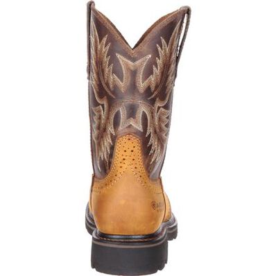 Ariat Sierra Wide Square Steel Toe Western Work Boot, , large