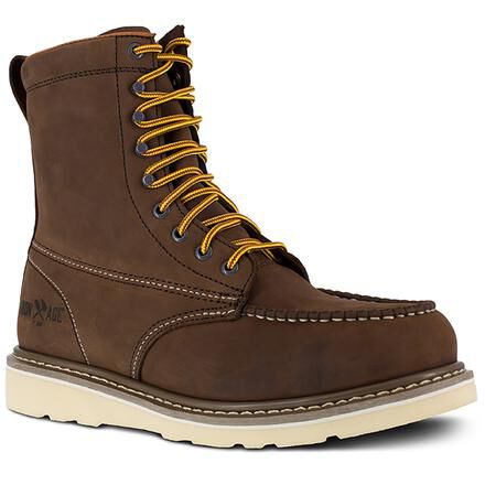 Buy the Iron Age Reinforcer Men s 8 Inch Steel Moc Toe Electrical