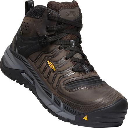 KEEN Utility Kansas City Mid Men s Carbon Fiber Toe Electrical Hazard Waterproof Hi Top Athletic Work Shoe