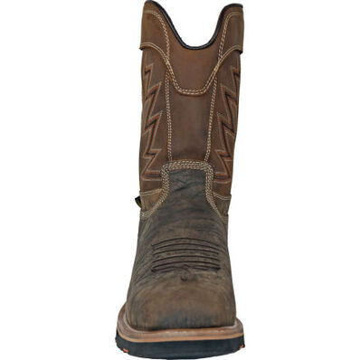 HOSS Fracker Men's Internal Metatarsal Composite Toe Puncture-Resisting Waterproof Western Work Boot, , large