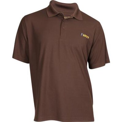 Rocky Logo Short-Sleeve Polo Shirt, , large