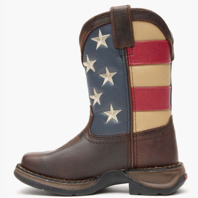 Lil' Rebel™ by Durango® Little Kids' Flag Western Boot, , large